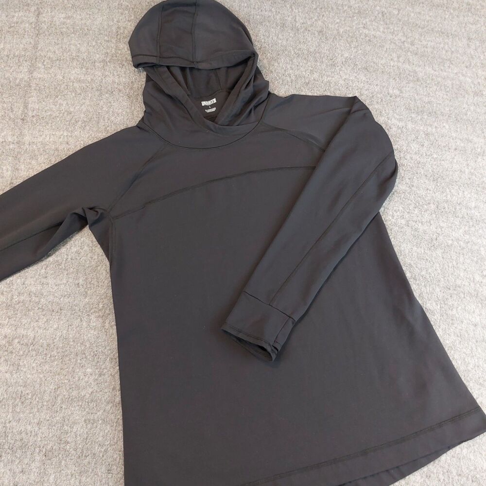 Duluth Trading Hot NoGA Pullover Hoodie Women's Large Black Active Wear